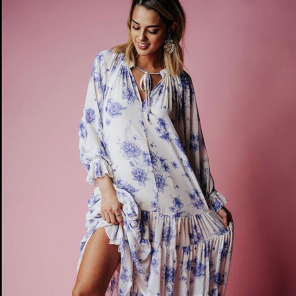 Free People Dresses & Skirts - Free People Feeling Groovy Maxi Dress